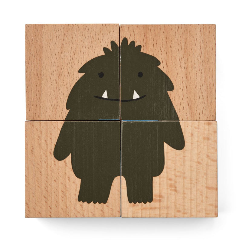 Liewood Aage Puzzle - Monster / Nature - Puzzle