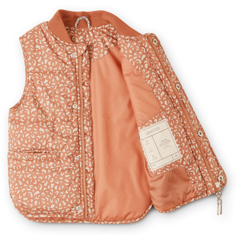 Liewood Allison Weste - Mini leo / Tuscany rose - Vest