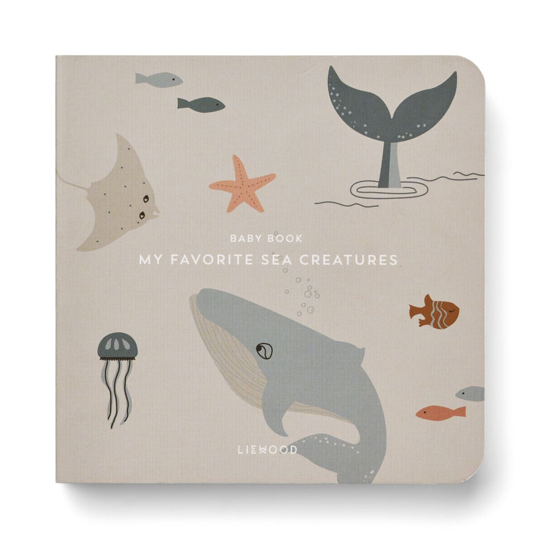 Liewood Baby-Bilderbuch Bertie - Sea creature / Sandy - Babybuch