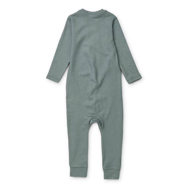 Liewood Pyjama-Overall von Birk - Blue fog - Pyjama-Jumpsuit