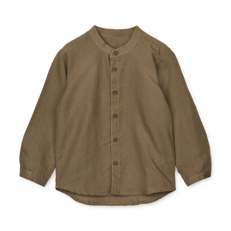 Liewood Austin linen shirt - Khaki - Shirt