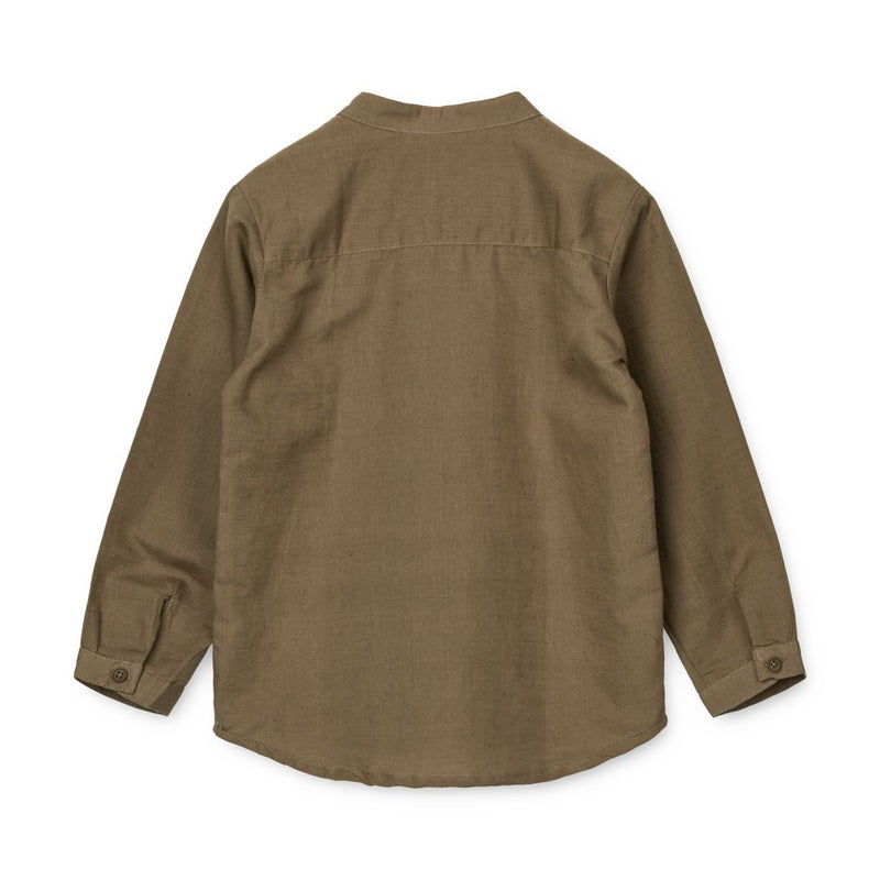 Liewood Austin linen shirt - Khaki - Shirt