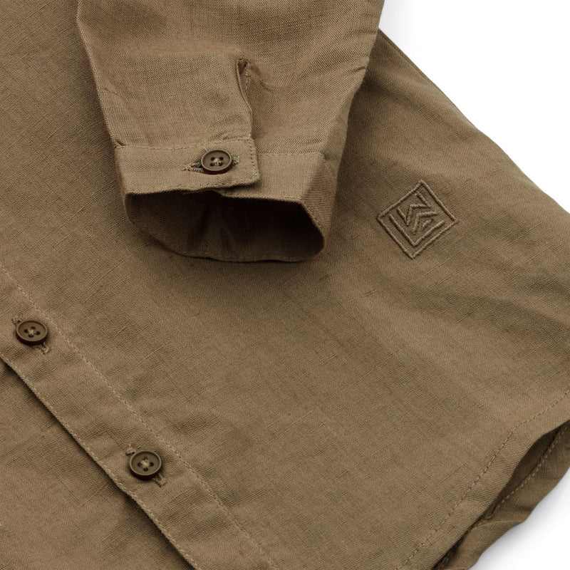 Liewood Austin linen shirt - Khaki - Shirt