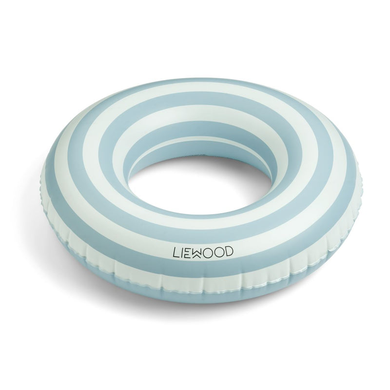 Liewood Baloo Schwimmring Klein - Stripe Sea blue / Creme de la creme - Schwimmring