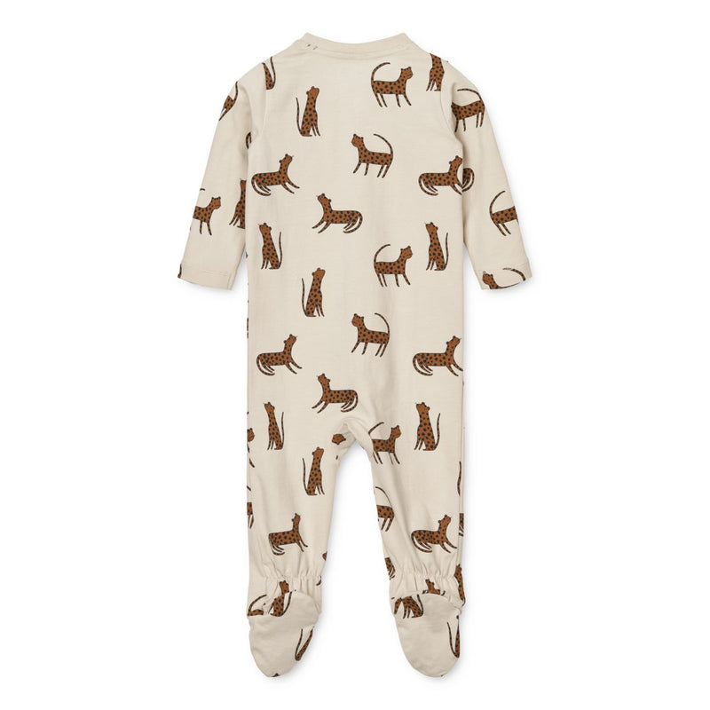 Liewood Boye-Jumpsuit - Leopard / Sandy - Pyjama-Jumpsuit
