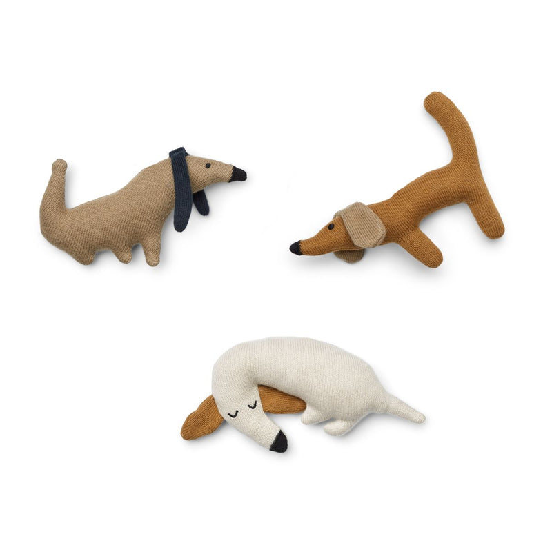 Liewood Carson gestrickter Glocken-Teddy - Dog multi mix - Polaires
