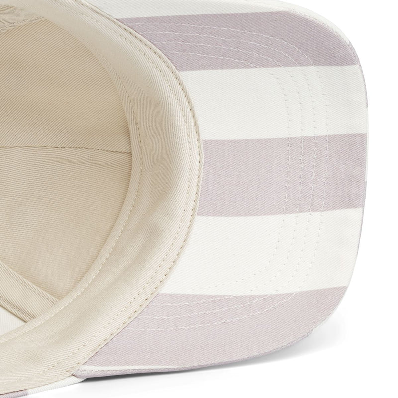 Liewood Danny Cap - Stripe Misty lilac / Creme de la creme - Hut & Kappe
