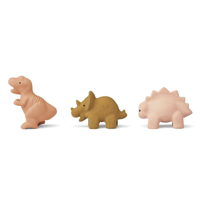 Liewood David Spielsachen 3er Pack - Dino rose multi mix - Badespielzeug