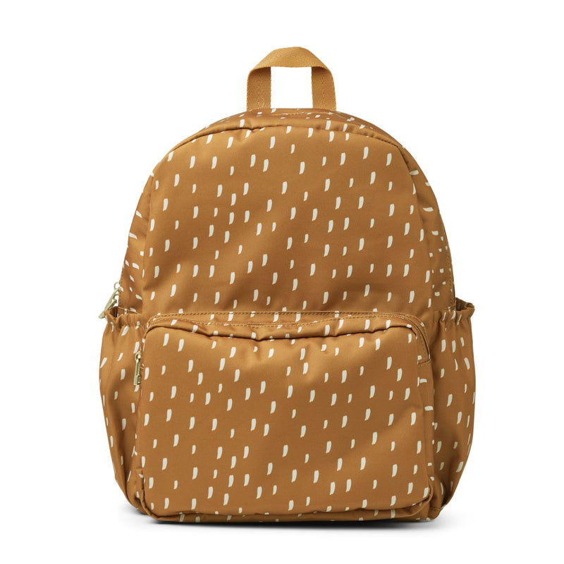 Liewood James Schulrucksack Large - Graphic stroke/golden caramel - Rucksack