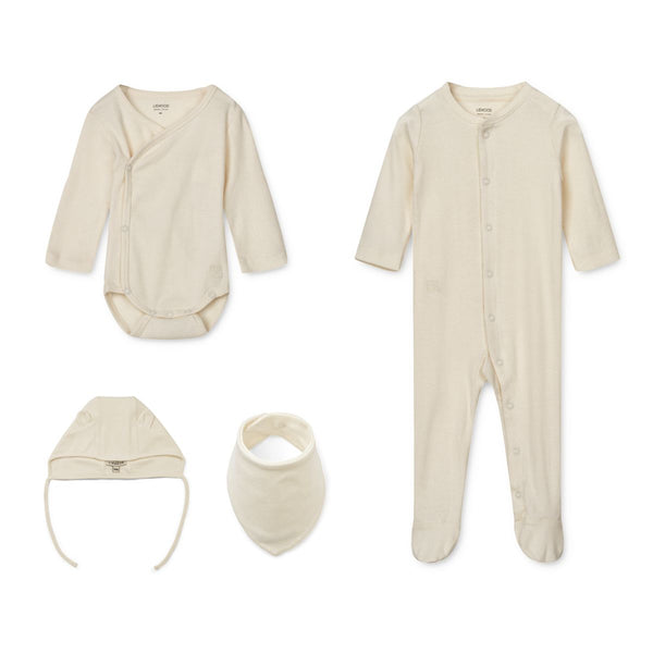 Liewood Kada Baby Gift Set - Sandy - Pyjama-Jumpsuit