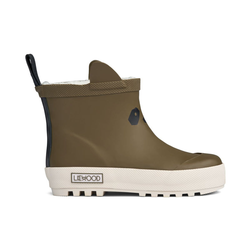 Liewood Jesse Thermo Regenstiefel - Khaki sandy mix - Thermo-Stiefel