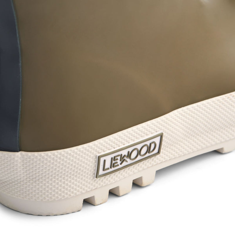 Liewood Jesse Thermo Regenstiefel - Khaki sandy mix - Thermo-Stiefel