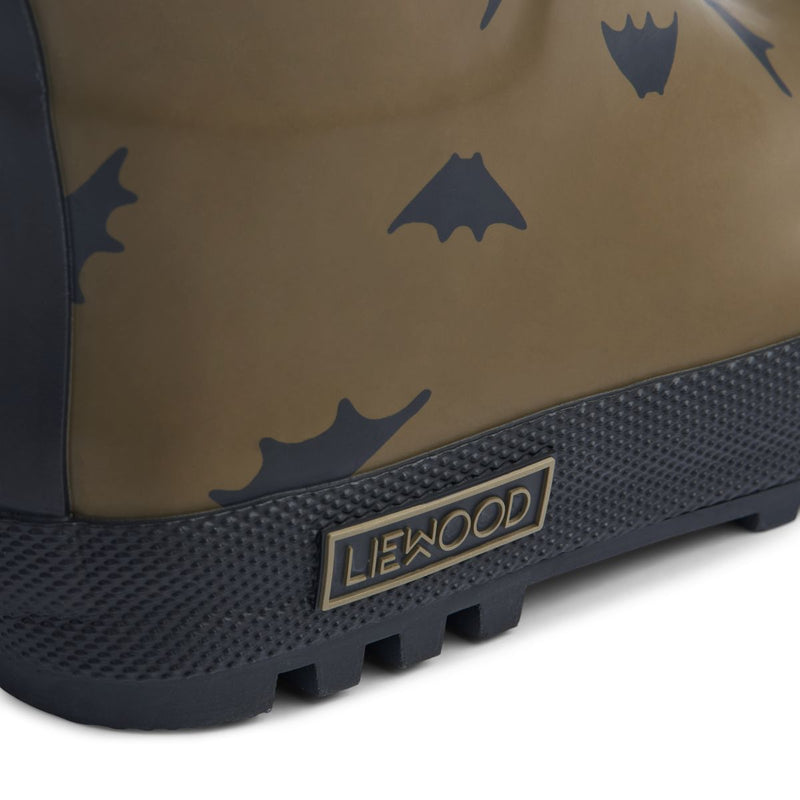 Liewood Mason Thermo Regenstiefel - Bats /  Khaki - Thermo-Stiefel