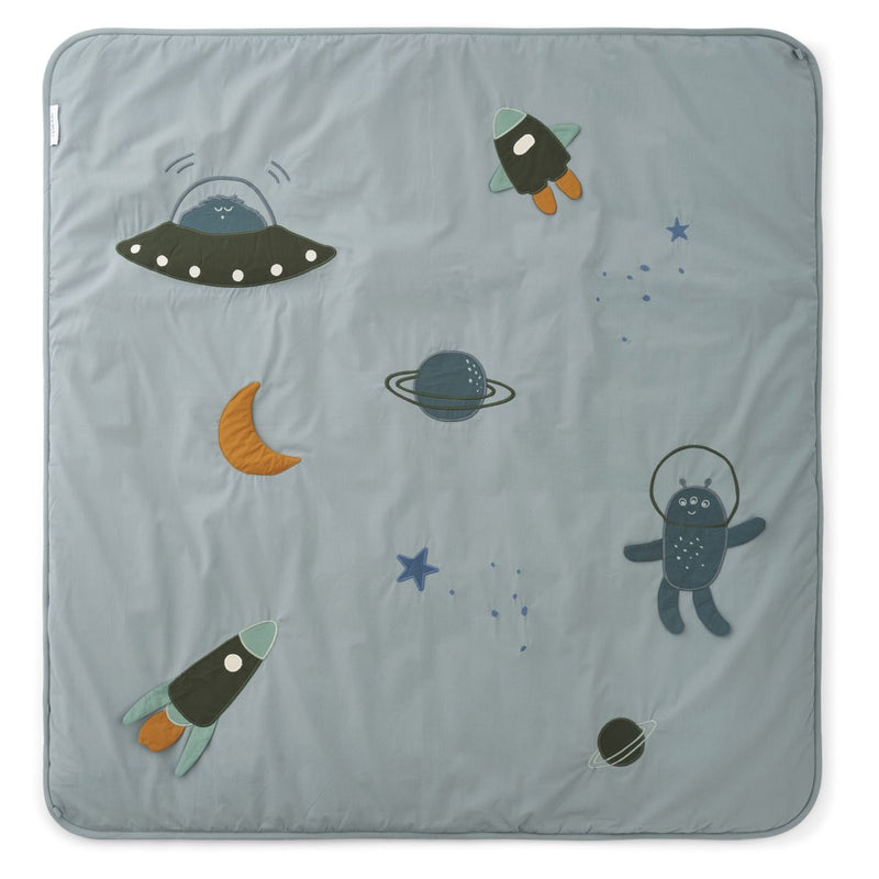 Liewood Glenn Aktivitätsdecke - Space blue multi mix - Aktivitätsdecke
