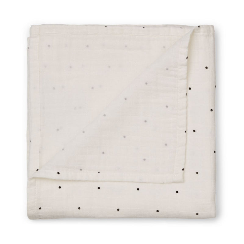 Liewood Ben Musselin Wickeltuch - Classic dot creme de la creme - Wickeltuch