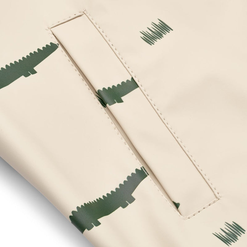 Liewood Melodi Regenbekleidungsset Mini - Crocodile / Sandy - Satz