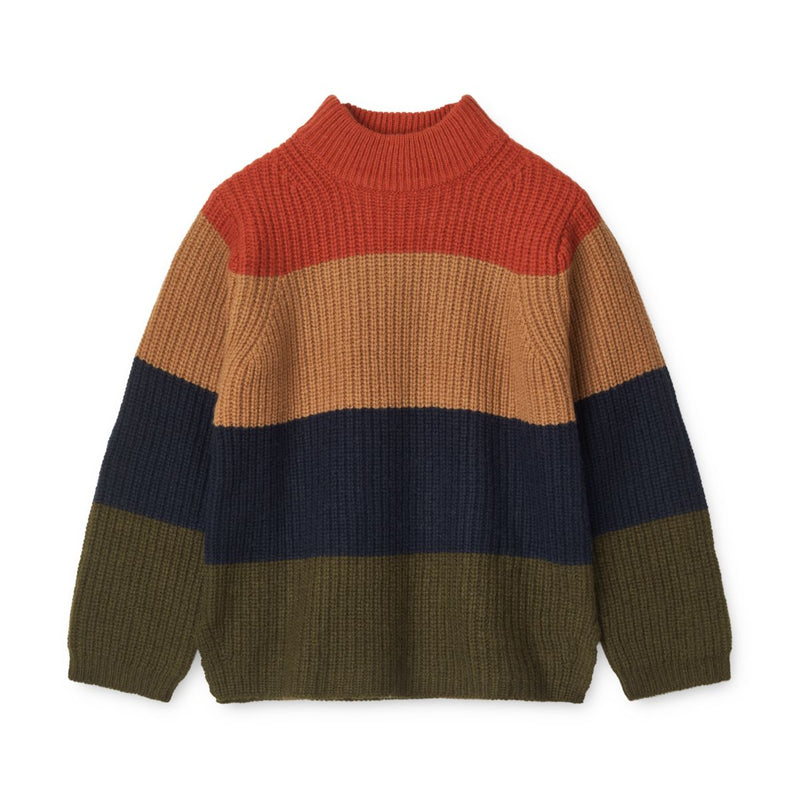 Liewood Cali Pullover - Army brown multi mix - Pullover