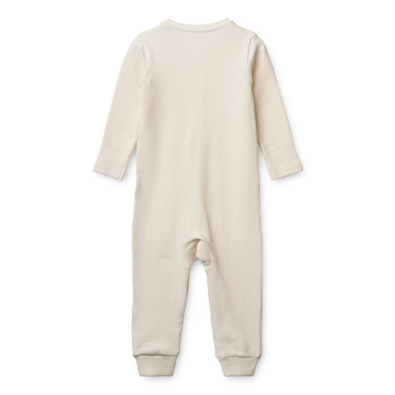 Liewood Birk Pyjama-Jumpsuit - Creme de la creme - Pyjama-Jumpsuit