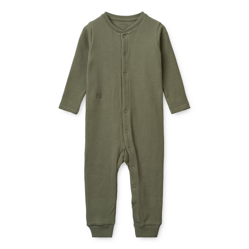 Liewood Birk Pyjama-Jumpsuit - Faune green - Pyjama-Jumpsuit