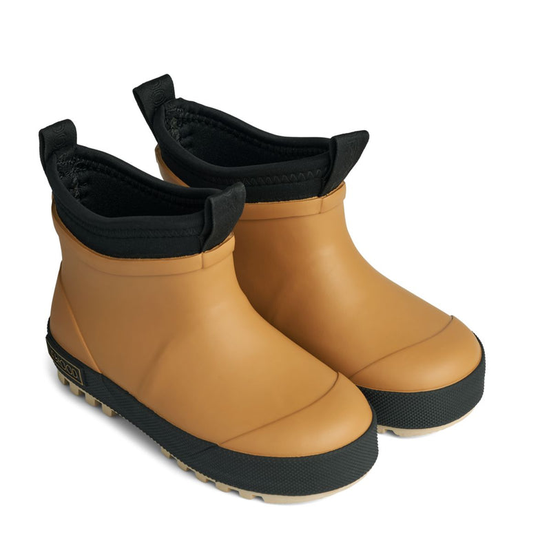 Liewood Ruby Hybrid Regenstiefel - Golden caramel black mix - Thermo-Stiefel