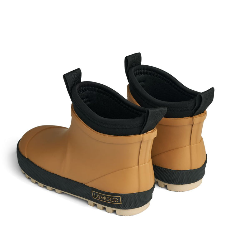 Liewood Ruby Hybrid Regenstiefel - Golden caramel black mix - Thermo-Stiefel