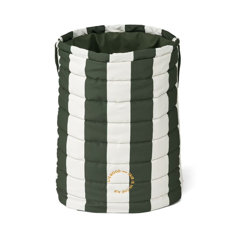 Liewood Samar Turnbeutel - Stripe: Hunter green / sandy - Turnbeutel