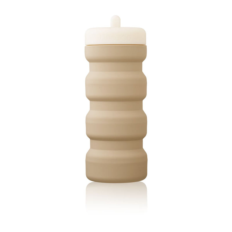 Liewood Wilson faltbare Flasche - Sandy / Oat - Wasserflasche