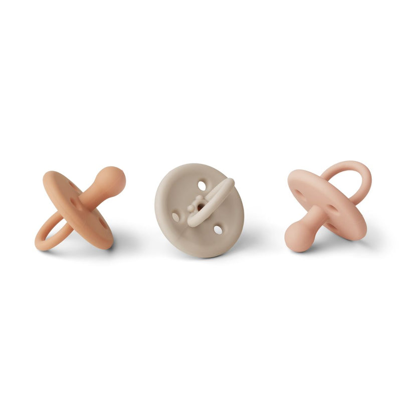 Liewood Paula Schnuller 3er Pack - Rose multi mix - Schnuller