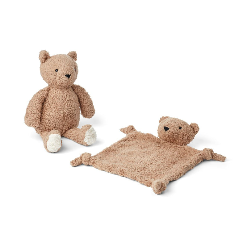 Liewood Ted Baby-Geschenkset - Mr bear / Beige - Polaires