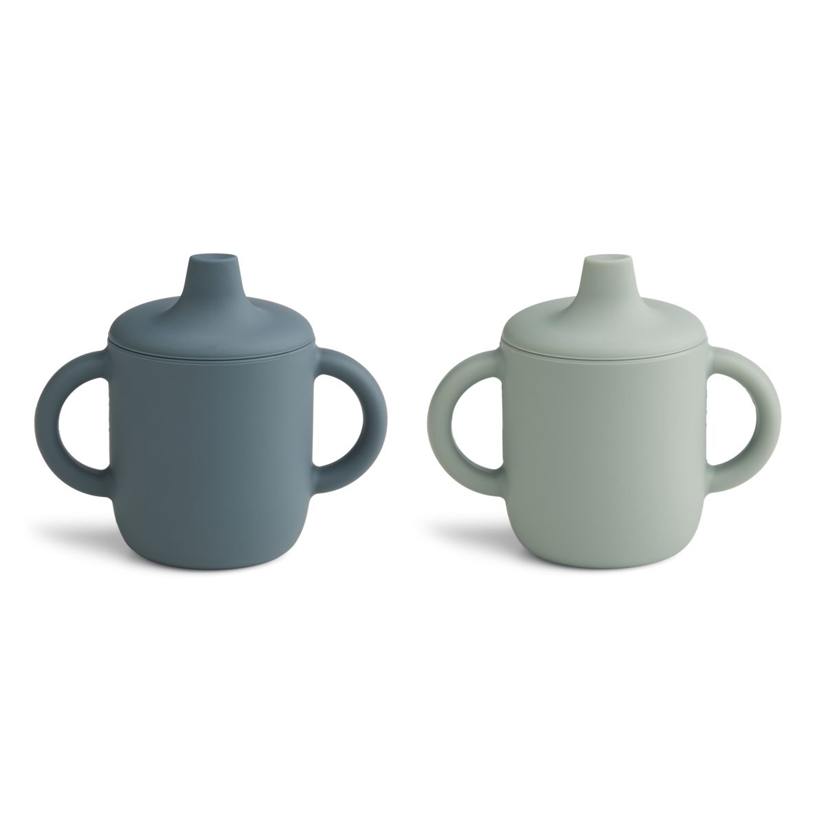 Liewood Neil Becher 2 pack - Whale blue / Dove blue mix - CUP